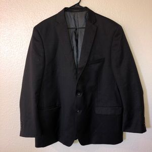 Calvin Klein 100% Wool Black Blazer